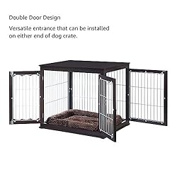 unipaws Furniture Style Dog Crate for Medium Large