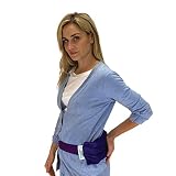 Sensacare Hot & Cold Natural Therapy Back/Abdomen Wrap, New Purple, 2 Pound