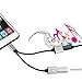 Headphone Adapter Phone Connector Earphones Aux Audio Adapter Stereo Jack Dual Port Headset Audio Adapter Splitter