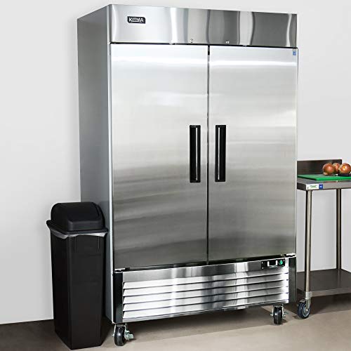 KITMA 54’’ Commercial Refrigerators 2 Door Reachin Commercial