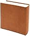 Golden State Art, Family Holiday Photo Album for Christmas, Vacation, Anniversary Photography Book for 200 4x6 Pockets with Memo, 2 Per Page Large Capacity (Suede Cover - Rusty Bronze)