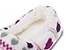 Zegee Womens Fuzzy Indoor Soft Sock Slippers Non-Slip Sole Cozy Warm Slip-on House Bedroom Slippers (L 9-10, Hearts)
