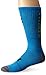 Under Armour Men's I will Crew Socks, Electric Blue/Hyper Green, Large