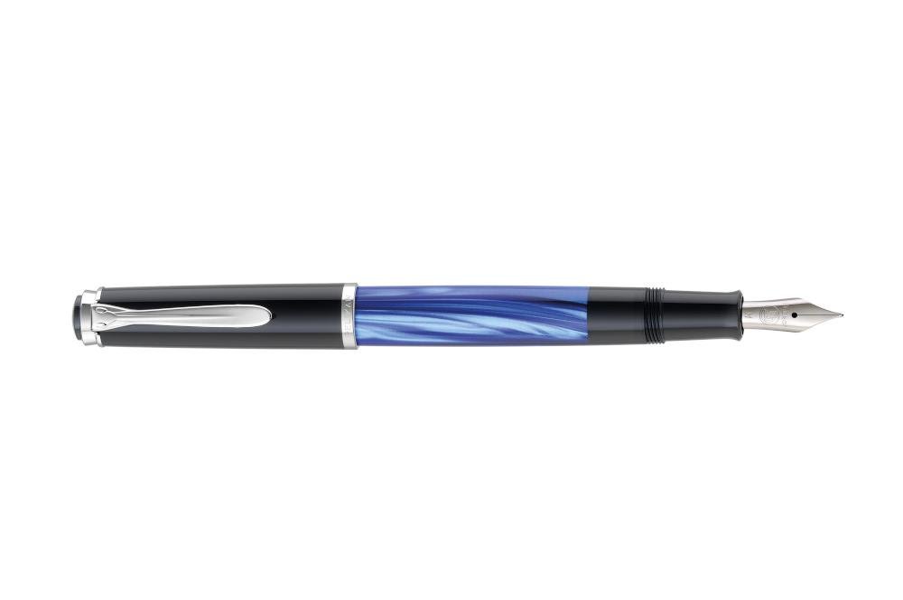 Pelikan Classic M205 Fountain Pen, Ambidextrous, Blue, 1 piece