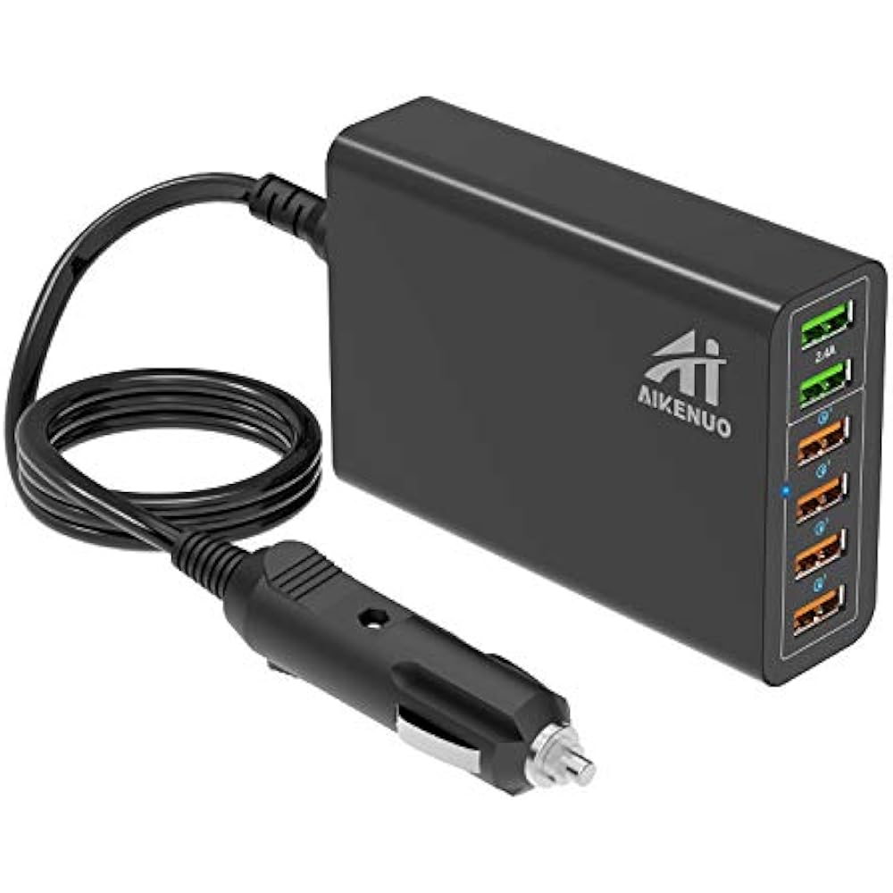 Car Charger 96w Quick Usb Cars Adapter 12v 24v Multi Ports Qc