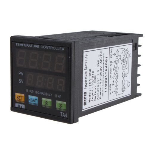 F/C PID Temperature Controller, AGPtEK Dual Display Digital
