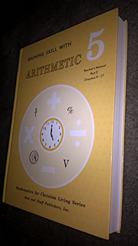 Gaining Skill with Arithmetic 5 (Teacher's Manu... 0739904752 Book Cover