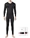 LAPASA Men's Thermal Underwear Long John Set Fleece Lined Base Layer Top and Bottom M11