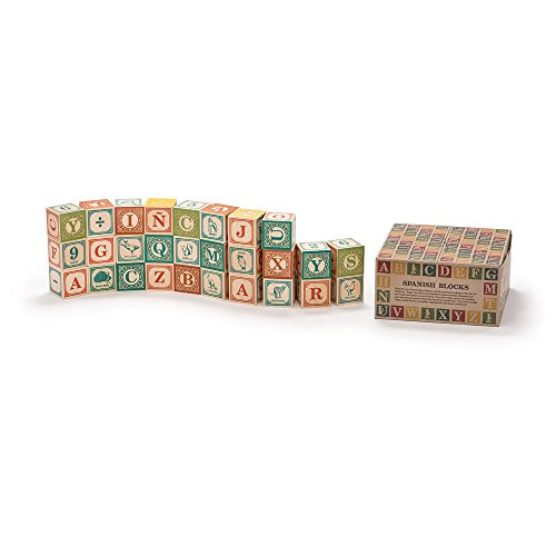 Uncle Goose Spanish Blocks - Made in USA