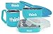 thinkbaby The Complete BPA Free Feeding Set, Light Blue