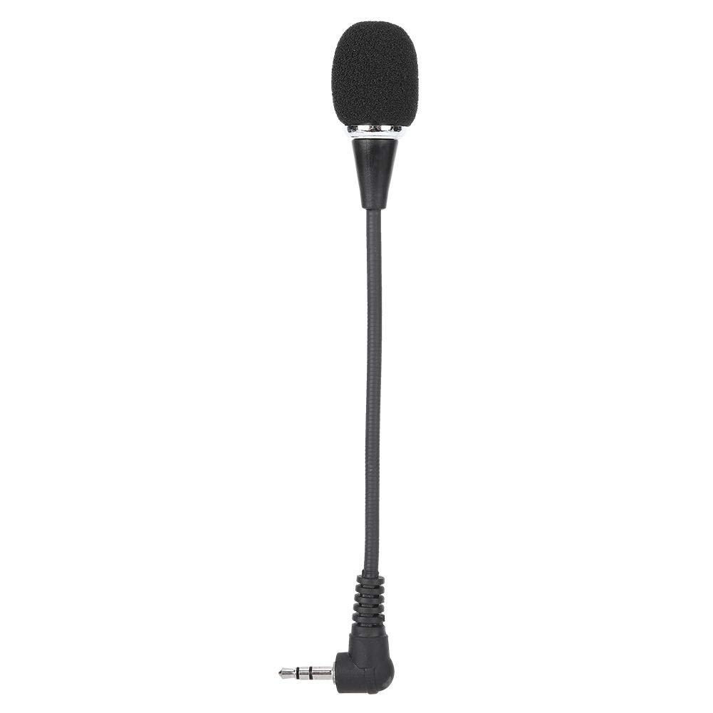 Mini Microphone, Condenser Mic Omnidirectional Flexible Head Vocal Pickup Audio Amplified Equipment Standard 1/8 Inch (3.5 Mm) Speaker Audio Equipment