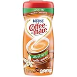 PACK OF 12 - Nestle Coffeemate Sugar Free Vanilla Caramel Powder Coffee Creamer 10.2 oz. Canister