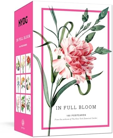 The Kew Gardens Botanical Art Postcards: Contains a 128-page Book