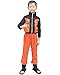 miccostumes Boy's Naruto Uzumaki Kids Cosplay Costume (L) Orange