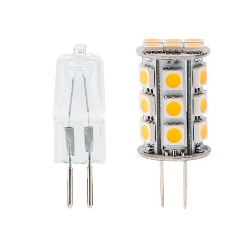 HERO-LED BTG6-24T-WW Back Pin Tower GY6.35 Low Voltage 12V LED Halogen Replacement Bulb, 3.5W, 30-35W Equal, Warm White 3000K, 5-Pack(Not Dimmable) - Thumbnail 5