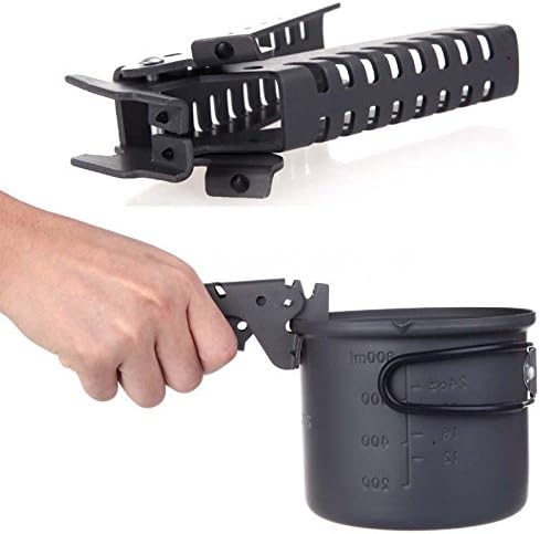 Phantomx Outdoor Picnic BBQ Gripper Pan Bowl Pot Hand Clamp Clip Aluminum Cookware