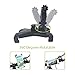Bike Phone Mount Holder, WOTOW Universal Smart phone Adjustable Cradle Clamp 360 Degrees Rotatable Bicycle Handlebar Motorcycle Rack for 3.5-7 inch Cell Phone GPS iPhone Samsung Galaxy HTC