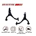 DRIVESTAR MS25170 MS25171 Front Lower Control Arms, with Ball Joint, for Jeep Grand Cherokee 2005-2010, Commander 2006-2010, Both Driver and Passenger Side Front Suspension
