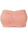 Luna Flower Women Seamless Strapless Tube Bandeau Bra Top with Removable Pads (GBRW023)
