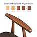 VASAGLE Shoe Bench, Upholstered Vanity Stool with Armrests, Solid Rubberwood Frame, Load Capacity 286 lb, for Entryway, Bedroom, Living Room, Saddle Brown URSB01BR