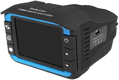 Mountxin Car Hidden DVR Recorder Video Dash Cam Camera Laser Radar Speed Detector - Black