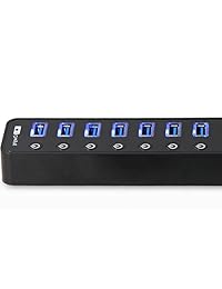 bluwee USB 3.0 Hub 8 5 7 4 Ports W Construido en USB 3.0 Cable de datos