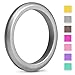 EMBNN Silicone Wedding Ring for Women Men, Thin, Affordable and Stackable Silicone Wedding Bands for Sports, Workout, Fitness, Gym, Exercise, Multiple Colors, Size: 4-10 {Width: 2.7mm, 3.0mm, 5.7mm}