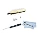 Eshine Waterproof USB Port Charger Cover Flap with Plastic Holder, Screw and Screwdriver for Samsung Galaxy S5 - Gold