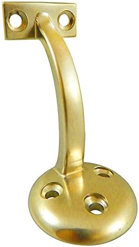 Richelieu 22820BV Handrail Bracket, Brass