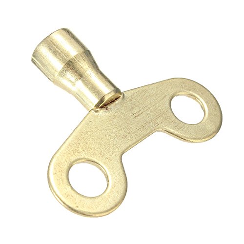 Radiator Plumbing Bleed Bleeding Key Keys Solid Brass Easigrip Air Valve