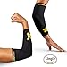 CopperJoint Compression Elbow Sleeve #1 Copper Fit Support - GUARANTEED Recovery Brace - Wear Anywhere - Single