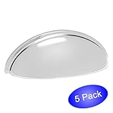 Cosmas 783CH Polished Chrome Cabinet Hardware Bin Cup Drawer Handle Pull - 3