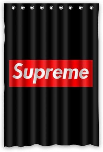 Promotion Weekend BravoVision I am Supreme Waterproof Polyester Shower Curtain 48" x 72"