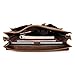 Crazy-Horse Leather Briefcase Handbag Messenger Bag Travelling Shoulder Bag Satchel Bag Fit 15
