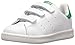 adidas Originals Boys' Stan Smith CF C Sneaker, White/White/Green, 11 Medium US Little Kid