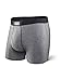 SAXX Underwear Co. Men's Underwear with Pouch Ultra Super Soft Boxer Brief Fly, Salt & Pepper, Large