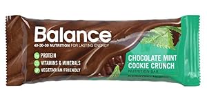 Image of Balance Bar, Healthy Protein Snacks, Chocolate Mint Cookie Crunch, 1.76 oz, 6 Count