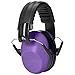 AmazonBasics Kids Ear Protection Safety Earmuffs, Purple