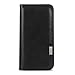 Moshi Overture for iPhone 8 Plus/7 Plus Case, Wallet Folio Cover with Vegan Leather, Folding Stand, Military-Grade Drop Protection, Wireless Charging Compatible, Charcoal Black