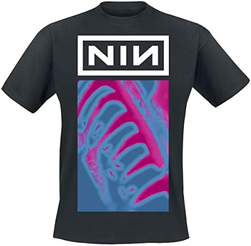Amazon.com: Nine Inch Nails T Shirt Pretty Hate Machine Band Logo