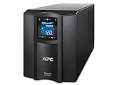 APC Smart-UPS 1000VA UPS Battery Backup with Pure Sine Wave Output (SMC1000)