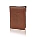 Visconti Soft Leather Secure RFID Blocking Passport Cover Wallet - POLO 2201, Brown, One Size