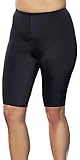 Aquabelle Women's Plus Size Extended Length Bike Short