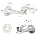 Angle Adjustable Projector Mount,LANMI Mini Projector Wall Mount, Projector Hanger with Load 11 lbs Length 7.87