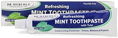 Dr. Mercola Toothpaste with Tulsi Natural Mint - 3oz (3 Pack)