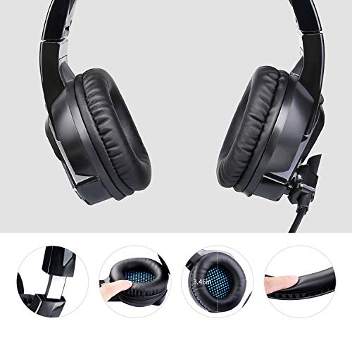 image for Cehensy US90 Gaming Headset Over Ear Headphone Stereo Surround Earpiec