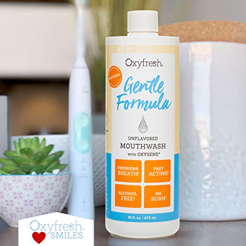 Oxyfresh Gentle Formula Unflavored Mouthwash Perfect for Ultra