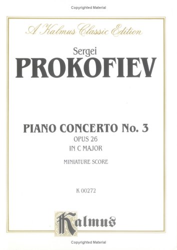 Piano Concerto No. 3, Op. 26: Miniature Score (Miniature Score) (Kalmus Edition)