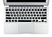 Kuzy - MacBook Air 11 inch Keyboard Cover for Models A1465, A1370 Silicone Skin 11.6 inch - Black