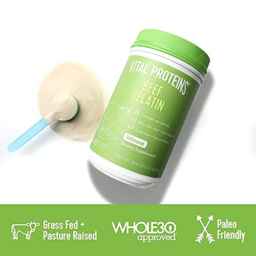 Vital Proteins Beef Gelatin Powder GrassFed 16.4 oz Pricepulse